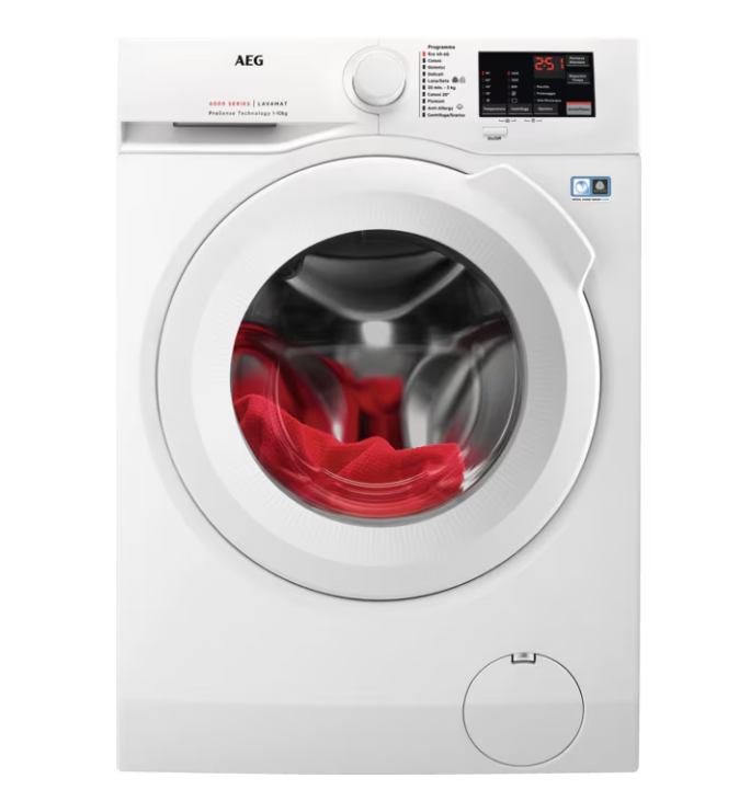 Aeg Lavatrice Carica Frontale 10Kg 1400 Giri Inverter Classe A Bianco
